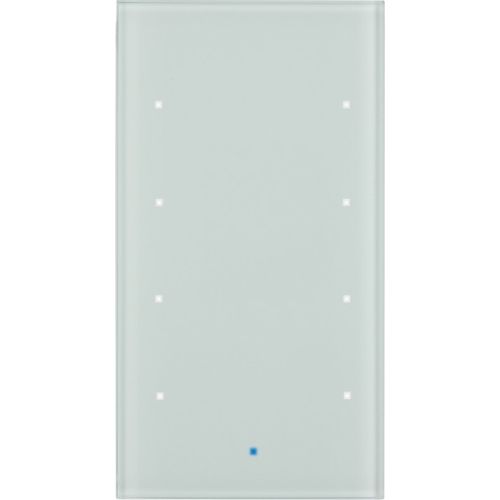 Bild: Berker Glas-Sensor 4fach Glas polarweiß 75144830