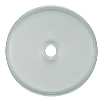 Berker Glasabdeckplatte 1090 | Glasrahmen für Drehschalter/-taster | 1-fach | klar | Unterputz | 80x80mm | IP20