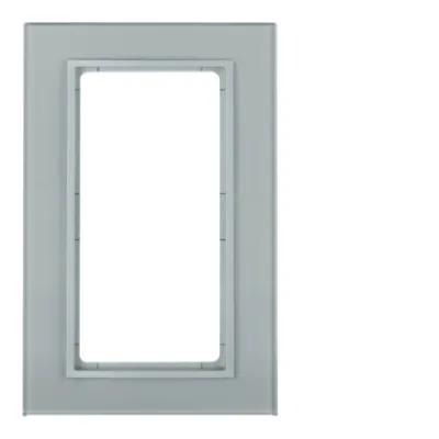 Berker Glasrahmen mit großem Auss chnitt B.7 Glas a 13096414
