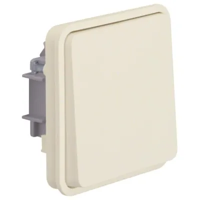 Berker Kreuzschalter-Einsatz mit Wippe 6130773512 W.1 AP/UP weiß Berker Kreuzsch