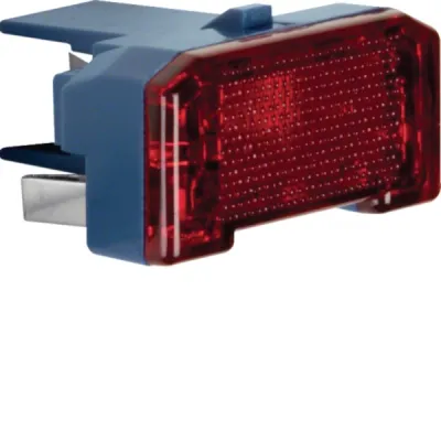 Berker LED-Aggregat Modul-Einsatz 1687 | LED-Steckeinsatz für Schalter/Taster | 12-48V AC/DC | 0,2-0,9mA | blau