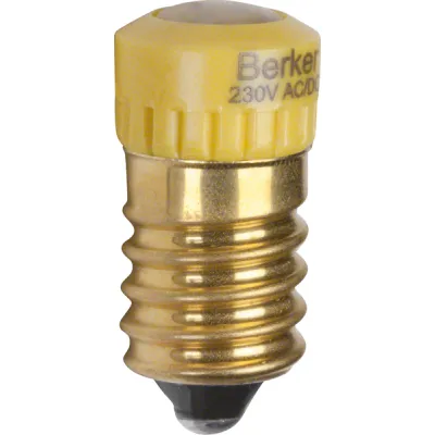 Berker LED-Lampe E14 gelb 167902
