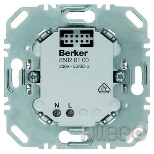 Bild: Berker Netz-Einsatz 85020100 für KNX-Funk Aufsatz Funk Berker Netz-Einsatz 85020