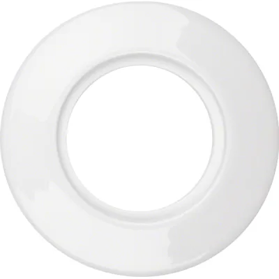 Berker Porzellanrahmen 1fach | Serie 1930 Rosenthal | glänzend | polarweiß | Unterputz | IP20