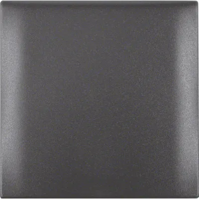 Berker Rahmen 1-fach mit Klappdeckel 918282505 | Integro Flow Steckdosenabdeckung | anthrazit matt | IP20 | Kunststoff