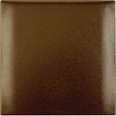 Berker Rahmen mit Klappdeckel Integro Flow 918282501 | Abdeckung Steckdose | 1fach | Thermoplast matt | braun RAL 8017