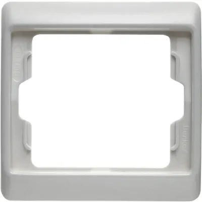 Berker Rahmen 1-fach Arsys 13130069 | Abdeckrahmen Unterputz | Kunststoff Duroplast | polarweiß glänzend | IP20