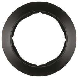 Berker Rahmen 1fach Serie 1930, sw MAN0100517