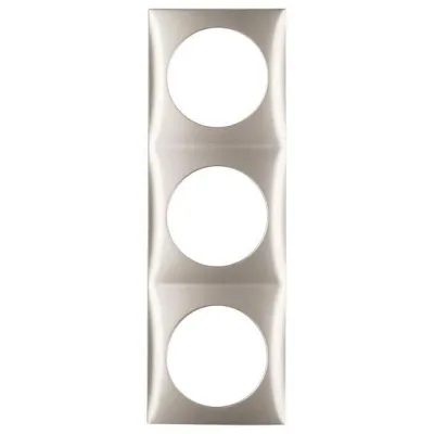 Berker Rahmen 3fach Integro chrom, matt 918192568