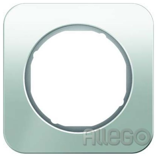 Bild: Berker Rahmen Glas/pows 1fach, rund 10112109