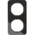 Bild: Berker Rahmen Glas/sw 2fach 10122116