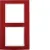 Bild: Berker Rahmen rt/pows 2fach 10123022