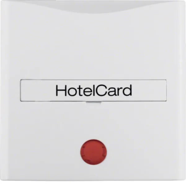 Berker Schalteraufsatz pws Hotelcard 16401909
