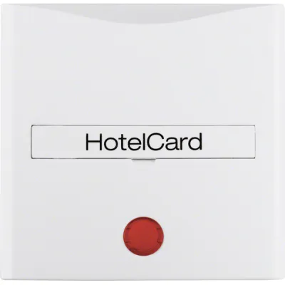 Berker Schalteraufsatz pws Hotelcard 16401909