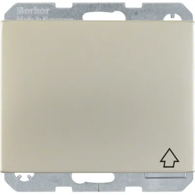 Berker SCHUKO-Steckdose Unterputz | Edelstahl matt | 16A | Klappdeckel | erhöhter Berührungsschutz