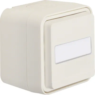 Berker Schuko Steckdose Klappdeckel AP 47413512 W.1 BSF IP55 polarweiß mit Besch