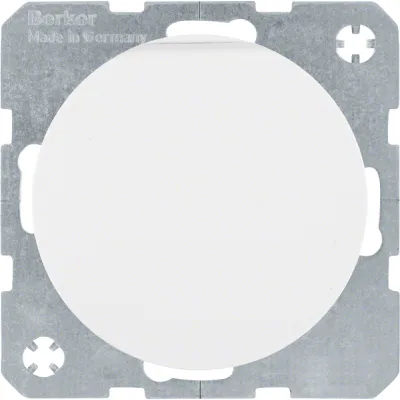 Berker SCHUKO-Steckdose Unterputz 47512089 | R.1/R.3 | Klappdeckel | Berührungsschutz | 16A | polarweiß