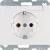 Bild: Berker SCHUKO-Steckdose pws m.Beschriftungsfeld 47397009