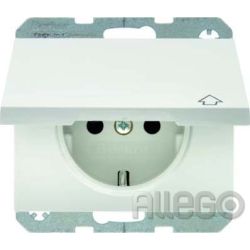 Berker SCHUKO-Steckdose pws m.Klappdeckel 47517109