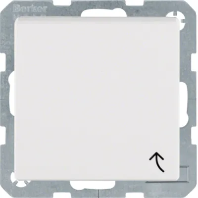 Berker Schuko-Steckdose 47511909 | Klappdeckel | Unterputz | 16A | polarweiß matt | Kunststoff | halogenfrei