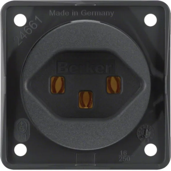 Berker Steckdose anth/matt Schweiz Typ23 962592505