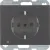 Bild: Berker Steckdose SCHUKO 41097006 | LED-Orientierungslicht | Unterputz | erhöht. Berührungsschutz | anthrazit matt | IP20