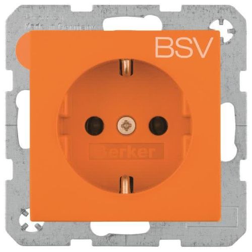 Bild: Berker Steckdose Schuko Aufdr.BSV,S.1 gl. or 47238917