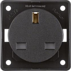 Berker Steckdose sw mit Schutzkontakt 9626205