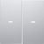 Bild: BERKER Tast-Abdeckung 80960383 S.x 2fach alu