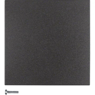 Berker Taste 1fach 85141185 S.1/B.3/B.7 | Schalter/Dimmer Wippe | Kunststoff halogenfrei | anthrazit matt