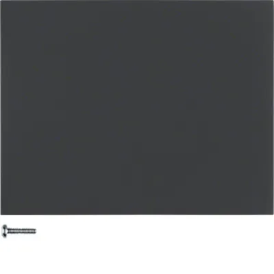 Berker Taste 1fach 85141175 K.1 | Schalter Wippe anthrazit matt | Kunststoff RAL 7021
