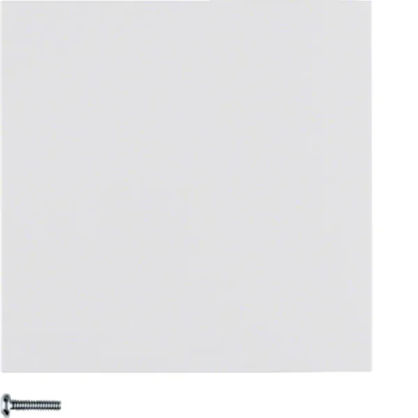 Berker Taste 1fach 85141189 | Schalter/Dimm-Wippe S.1/B.3/B.7 | Kunststoff glänzend | halogenfrei | polarweiß RAL 9010