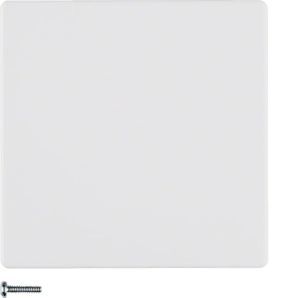 Berker Taste 1fach 85141129 | Schalter/Dimm-Wippe Q.1/Q.3 | Kunststoff matt | polarweiß samt | Unterputz | halogenfrei