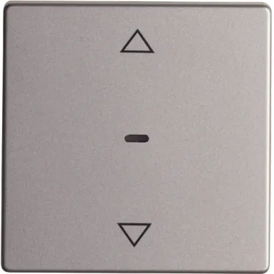 Berker Taster 1fach Jalousie 85241124 Q1 Alu lackiert