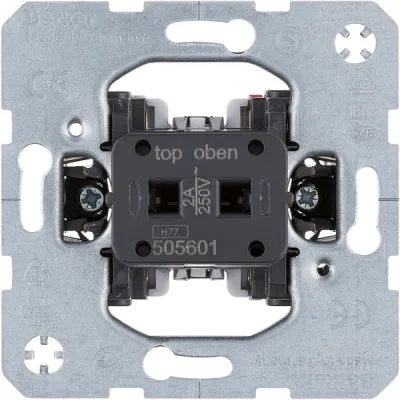 Berker Tastereinsatz Wechsler | Hotelcard-Schalter | Unterputz | 1-polig | 2A | 250V | IP20 | halogenfrei