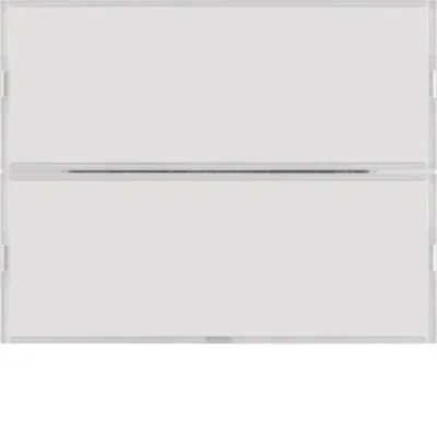 Berker Tastsensor 2fach Komfort KNX UP 4-fach | LED-Anzeige | Beschriftungsfeld | polarweiß