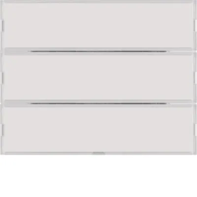 Berker Tastsensor 3fach Komfort 80163770 KNX UP | 3 Tasten | LED | Beschriftungsfeld | Diebstahlschutz | polarweiß