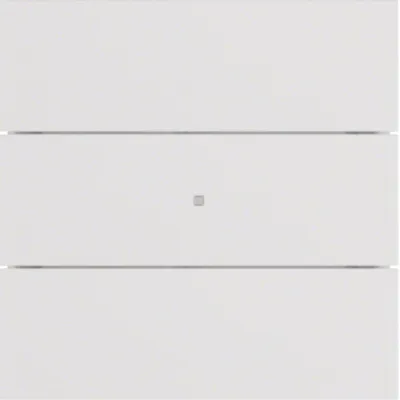 Berker Tastsensor 3-fach 75163599 KNX B.IQ Unterputz | 6 Tasten | LED | Demontageschutz | polarweiß matt