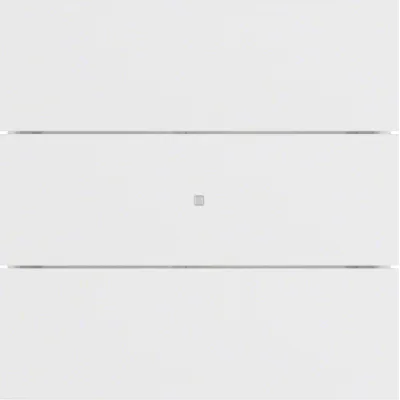 Berker Tastsensor 3-fach 75163599 KNX B.IQ Unterputz | 6 Tasten | LED | Demontageschutz | polarweiß matt