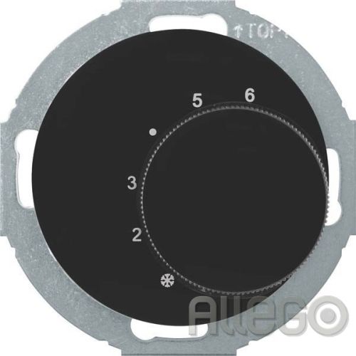 Bild: Berker Temperaturregler sw/glänz mit Wechsler 20262035