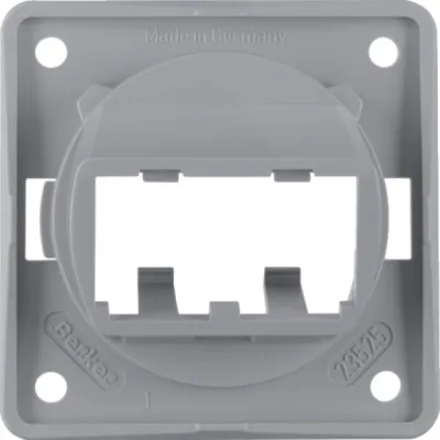 Berker Tragplatte gr f.2 MINI-COM Module 945592507