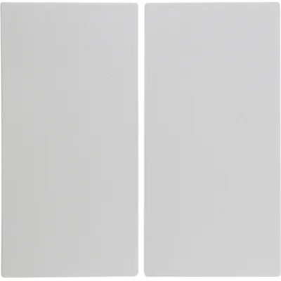 Berker Wippe 16238989 S.1/B.3/B.7 | Serienwippe 2-fach | Schalter/Taster | Duroplast | polarweiß glänzend | halogenfrei