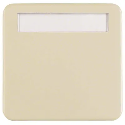 Berker Wippe mit Beschriftungsfeld 1629 | Schalter/Taster | UP IP44 | Kunststoff Thermoplast | glänzend | weiß