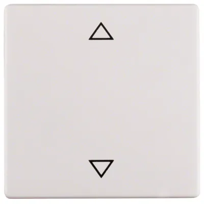 Berker Wippe 16206079 | Jalousie-Wipptaster Pfeile | Q.1/Q.3 | 1-fach | Duroplast | matt | polarweiß RAL 9010