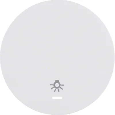 Berker Wippe pows/gl Linse/Symbol Licht 16212079