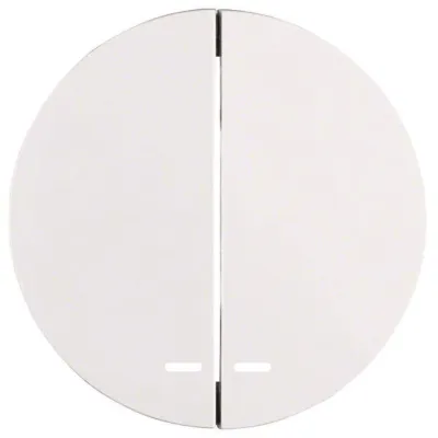 Berker Wippe pows/gl mit klarer Linse 16272089