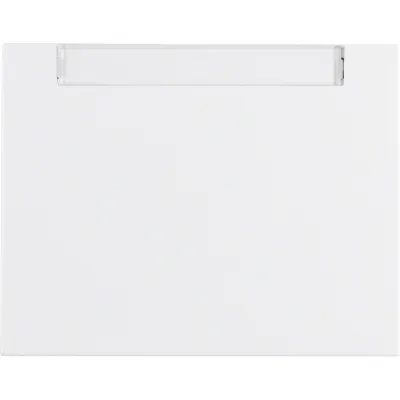 Berker Wippe mit Beschriftungsfeld 14267009 K.1 | Schalter/Taster Abdeckung | polarweiß glänzend | Kunststoff | RAL 9010