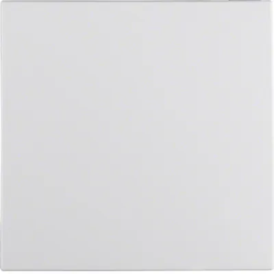 Berker Wippe 16201909 S.1/B.1/B.3/B.7 | Schalterabdeckung | 1-fach | Thermoplast | matt | polarweiß