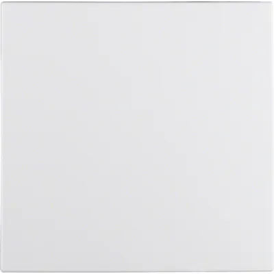 Berker Wippe 16201909 S.1/B.1/B.3/B.7 | Schalterabdeckung | 1-fach | Thermoplast | matt | polarweiß