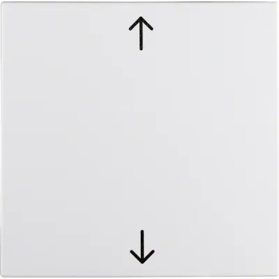 Berker Wippe 16201919 | Symbol Pfeile | S.1/B.3/B.7 | Jalousie Schalter/Dimmer | Kunststoff Thermoplast | polarweiß matt